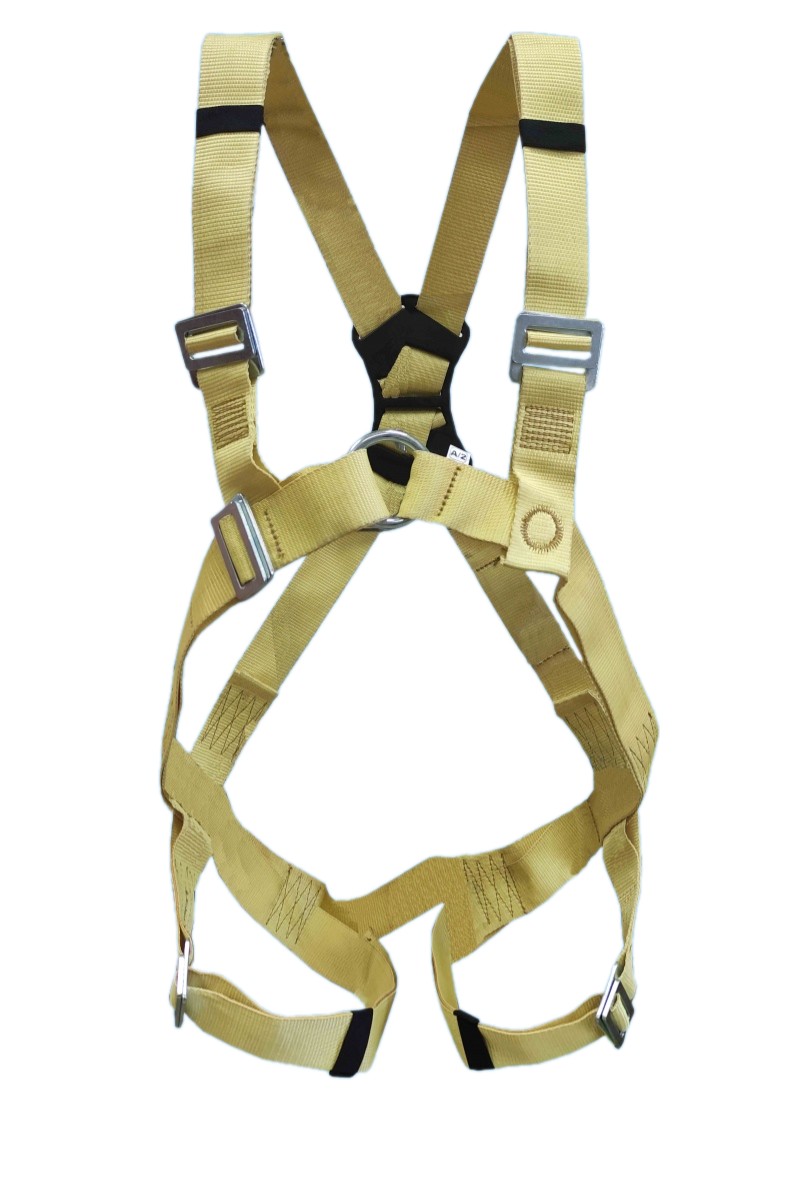 Выполнена из термостойкой ленты и предназначена для обеспечения безопасности пользователя при выполнении работ в непосредственной близости от огня, искр, брызг расплавленного металла. Используется при проведении сварочных работ, обслуживании и проведении ремонтных работ, на металлургических предприятиях, ТЭЦ и др. Пояс выполнен из огнеупорного материала с двумя полукольцами для позиционирования в рабочем положении