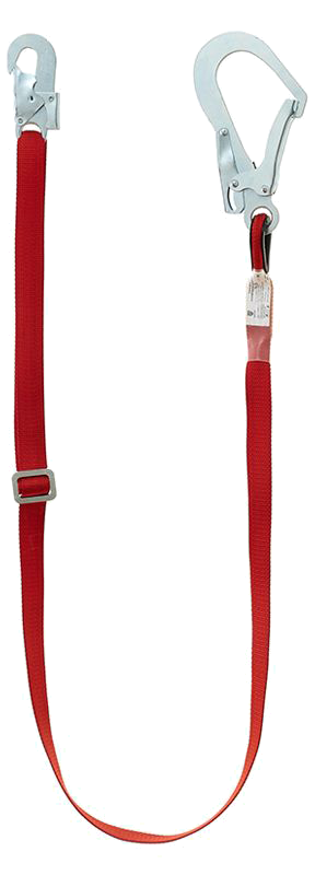 для рабочего позиционирования и удержания от попадания в зону риска падения. Регулировка позволяет изменять длину стропа в зависимости от расстояния между анкерной точкой и опасной зоной