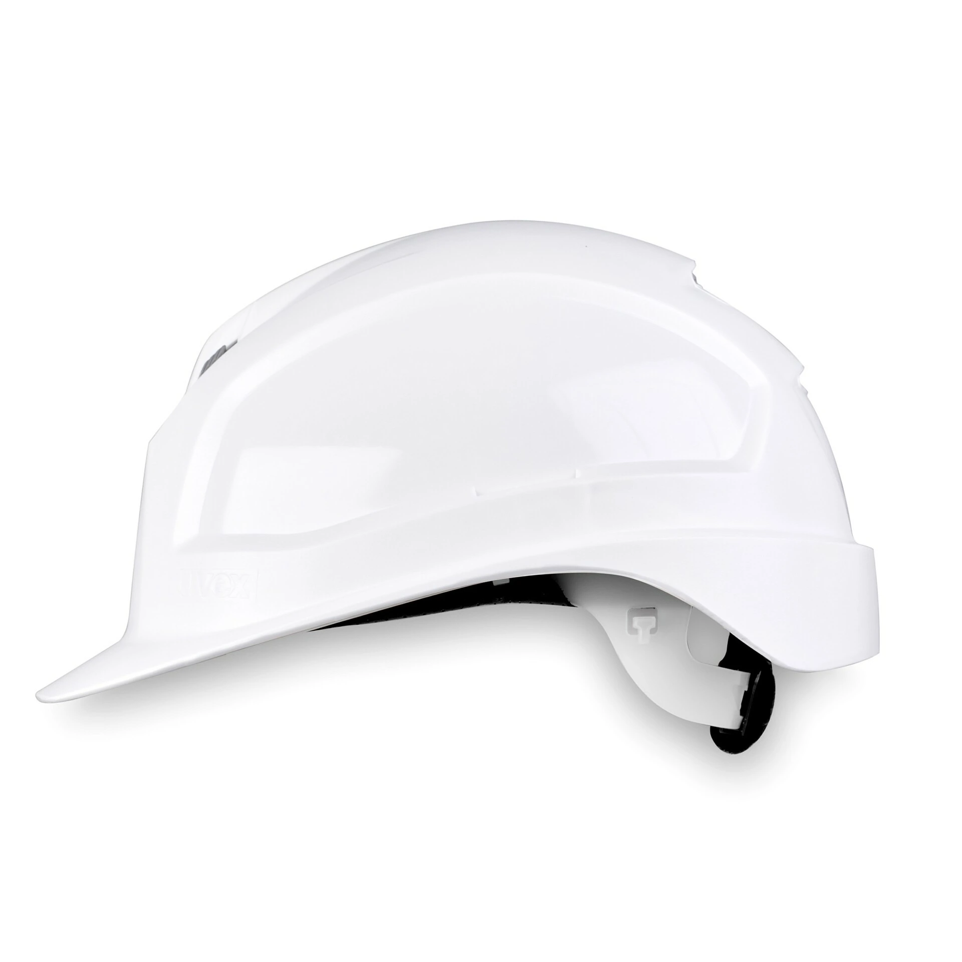 Каска UVEX Феос B-S-WR (9772030) белая с храповиком - это комфортная каска изготовлена из полиэтилена. Вентиляционные отверстия «Климазон» во фронтальной и задней части обеспечивают оптимальную циркуляцию воздуха с возможностью индивидуальной регулировки с внешней стороны каски.