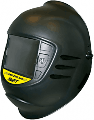 Щиток защитный лицевой РОСОМЗ® для электросварщиков модели: НН-10 PREMIER Favori®T. Размер видимой области 110x90мм. Светофильтр из минерального стекла. Поликарбонатное покровное стекло и подложка