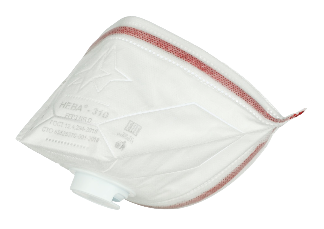 Респиратор НЕВА®-310 класса защиты FFP 3 NR D с клапаном
