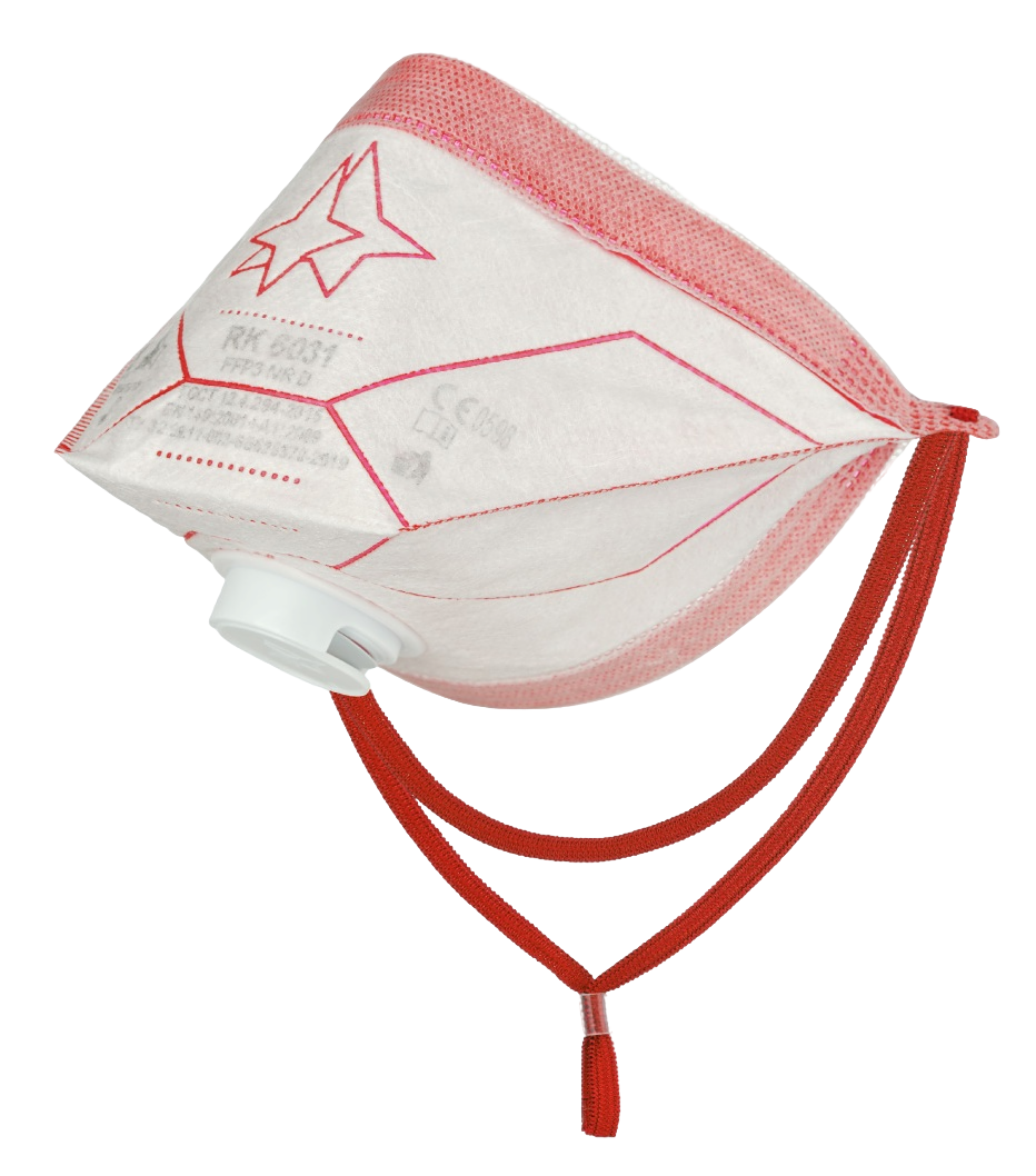 Респиратор RK 6031 класса защиты FFP 3 NR D с клапаном