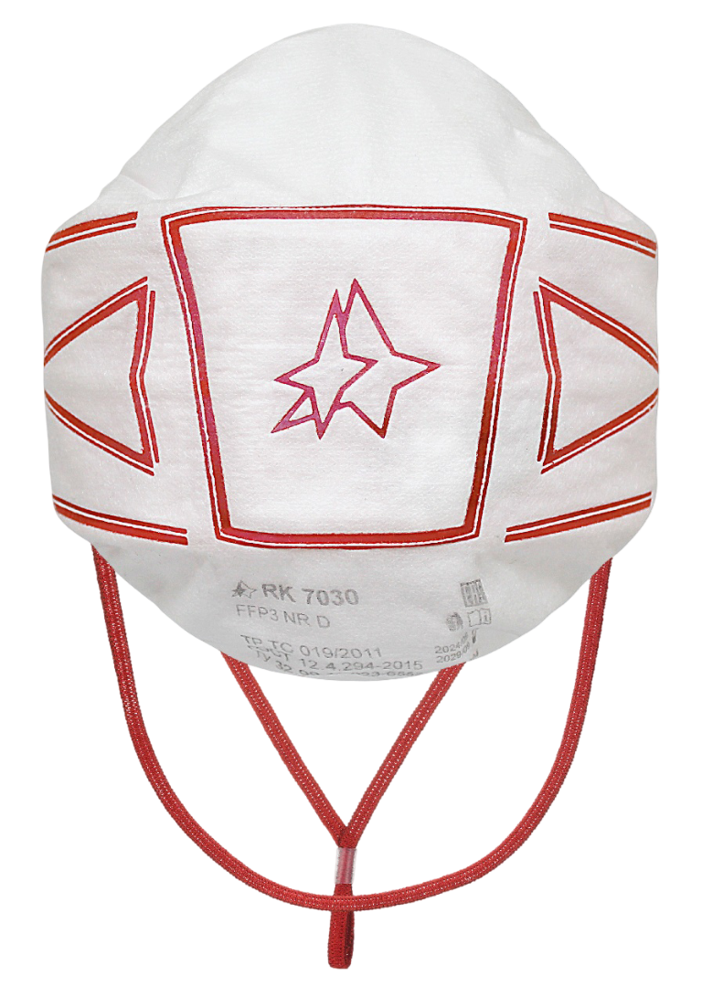 Респиратор RK 7030 класса защиты FFP 3 NR D без клапана