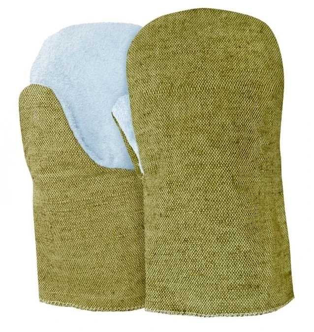 Рукавицы двупалые из брезента и наладонника из мягкого спилка кож КРС, предназначены для защиты рук от: механических воздействий, загрязнений. 