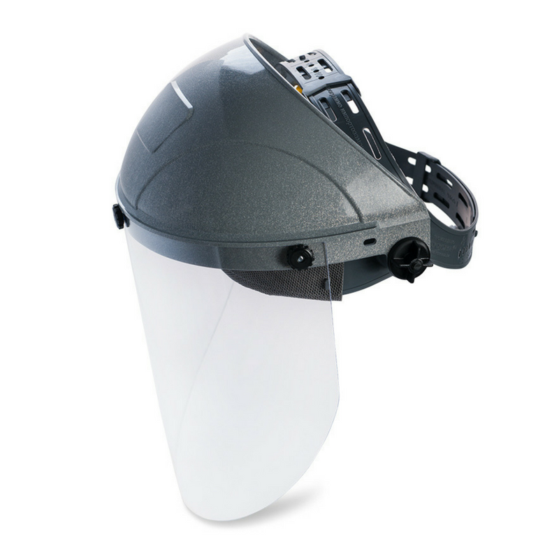 Предназначен для защиты глаз и лица от: искр и брызг неразъедающих жидкостей; твердых частиц, абразивов; брызг расплавленных черных и цветных металлов; высоких температур