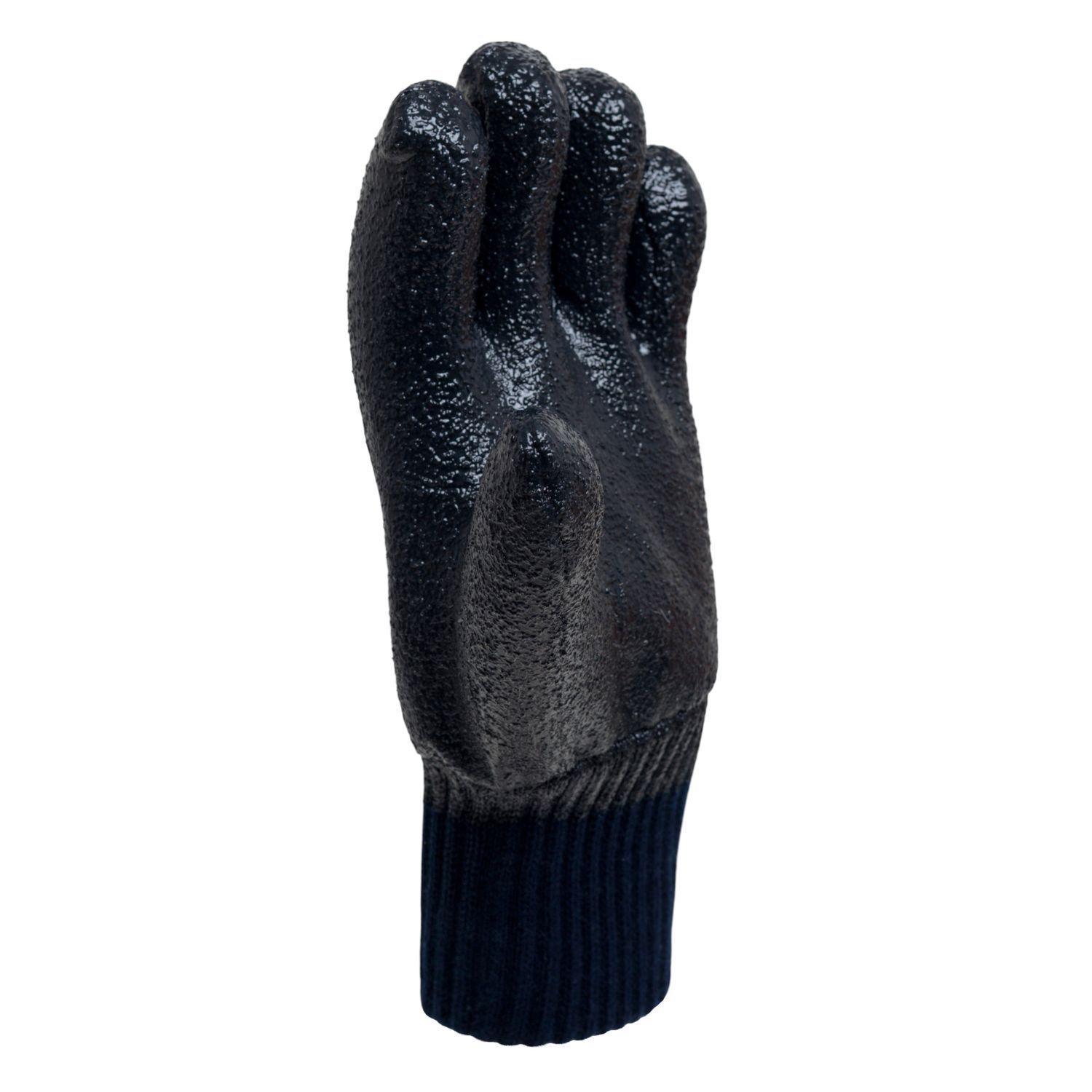 Рельефное покрытие обеспечивает надежный захват предметов. Подкладка из полушерстяного войлока (не имеет аналогов на российском и европейском рынках) сохраняет тепло в умеренно холодных условиях работы. Покрытие обладает стойкостью к нефтепродуктам.